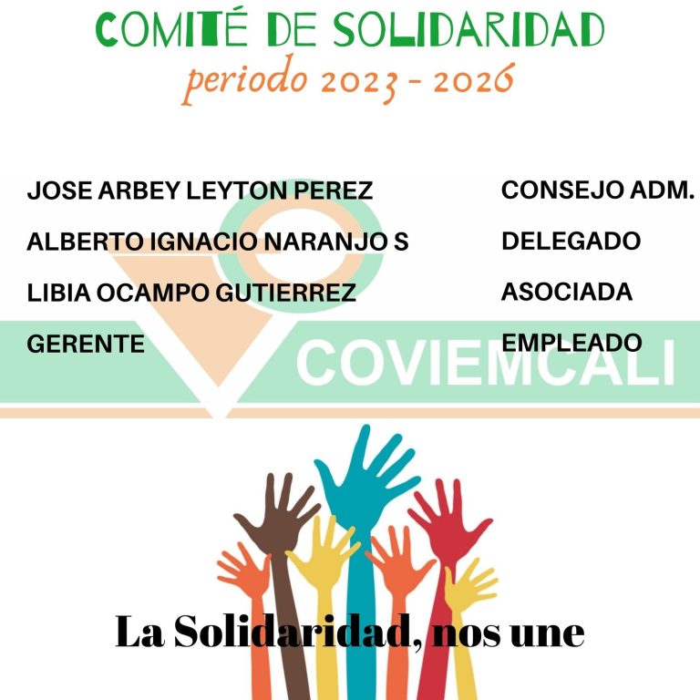 Integrantes del Comité de Solidaridad