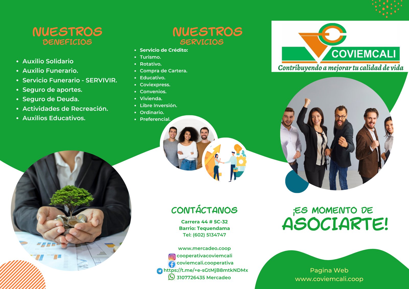 Comunicado a los asociados, página 1
